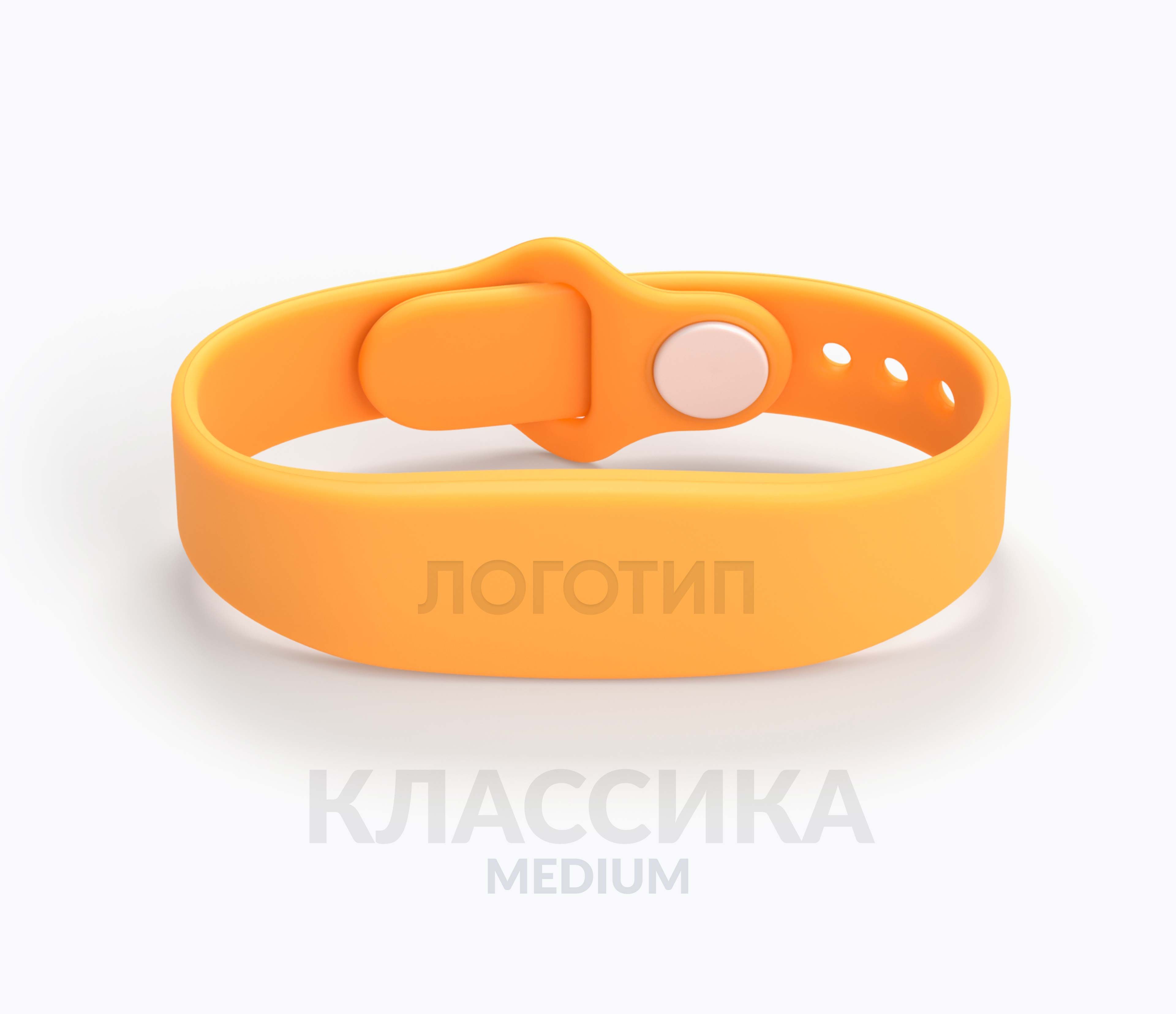 Силиконовый RFID-браслет Классика M с чипом — купить по низкой цене c  доставкой по России