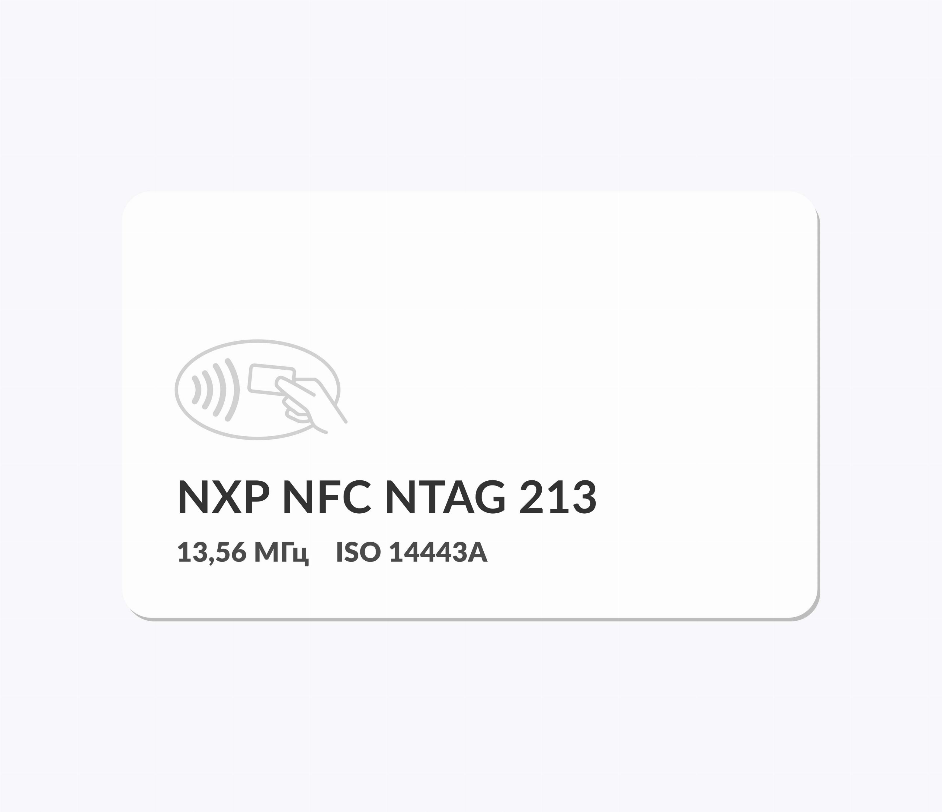 RFID-карты с чипом NXP NTAG 213 NFC RFID-карты с чипом NXP NTAG 213 NFC