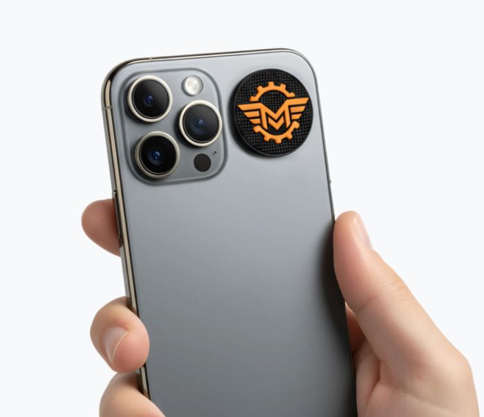 RFID стикеры из ПВХ на телефоне RFID стикеры из ПВХ с чипом и вашим дизайном