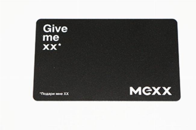 Клубная карта MEXX Фото продукции